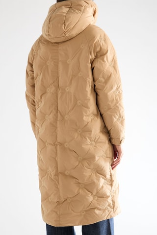 Doudoune longue - Beige