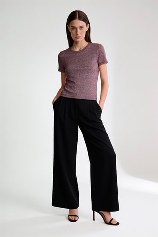 T-shirt - Bordeaux chiné