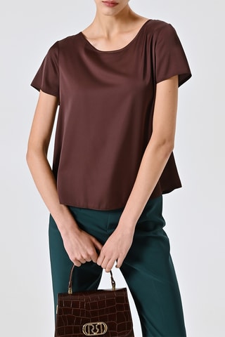 Blouse - Marron