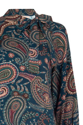 Blouse - Bleu pétrole