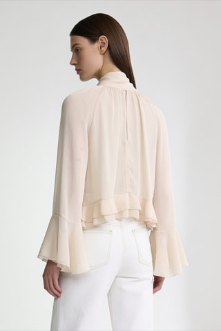 Blouse - Beige clair