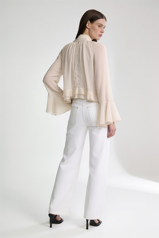 Blouse - Beige clair
