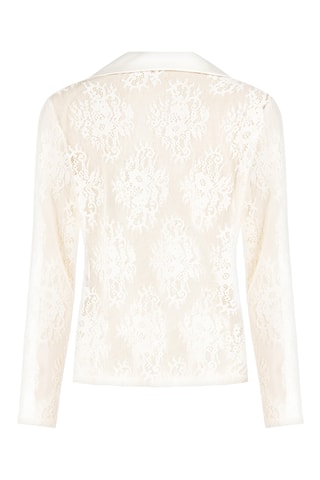 Blouse en dentelle - Ivoire