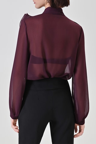 Blouse- Bordeaux