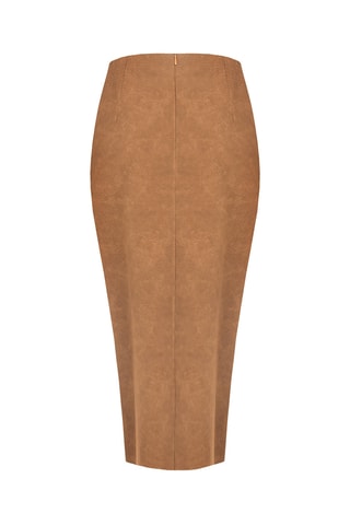 Jupe midi - Camel