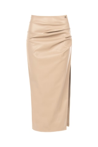 Jupe midi - Beige
