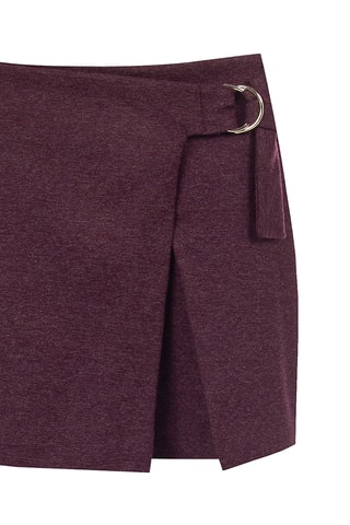 Jupe-short - Bordeaux