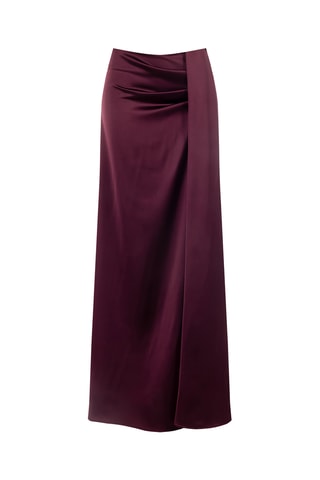Jupe longue - Bordeaux