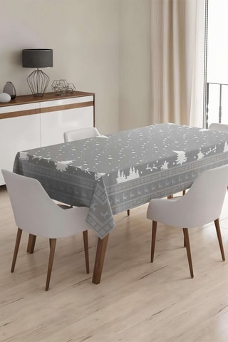 Tovaglia rettangolare - Grigio chiaro - 160 x 220 cm - Grigio