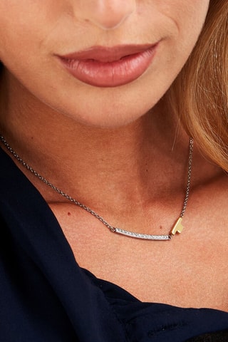 Ketting T-Logo - Zilverkleurig en Goudkleurig