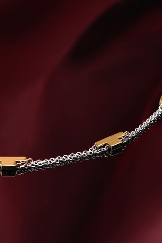 Armband T-Logo - Zilverkleurig en Goudkleurig