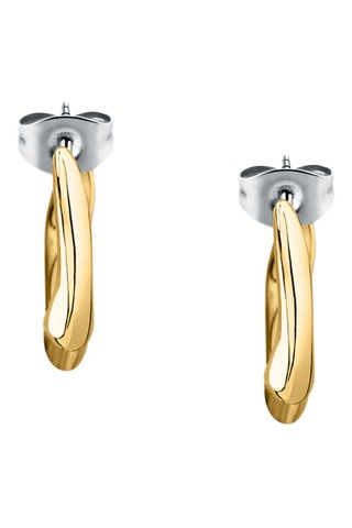Oorbellen T-Design - Goudkleurig