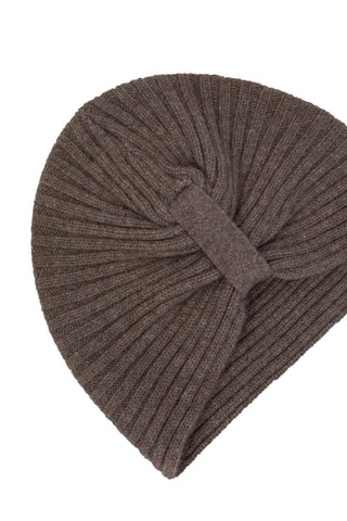 Turbante Sile 100 % cachemir, 6 hilos - Topo