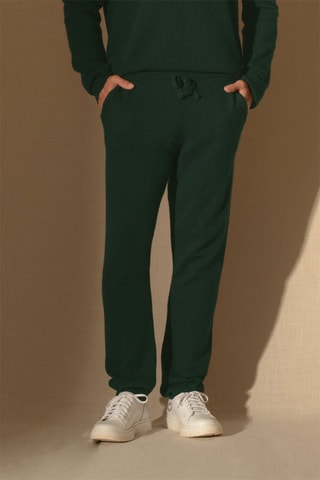 Jogging 100 % cachemir - Verde