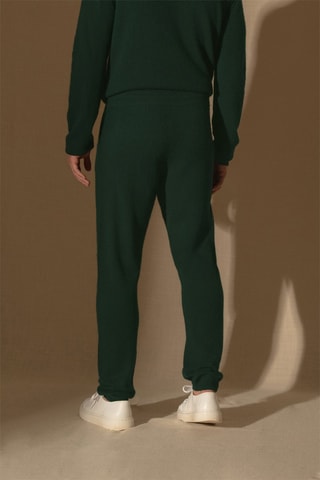 Jogging 100 % cachemir - Verde
