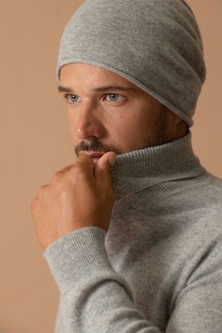 Gorro June 100 % cachemir, 2 hilos - Gris
