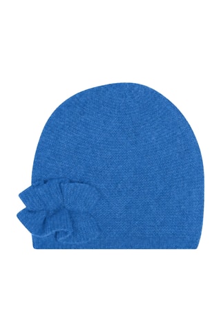 Gorro Imogen 100 % cachemir, 4 hilos - Azul
