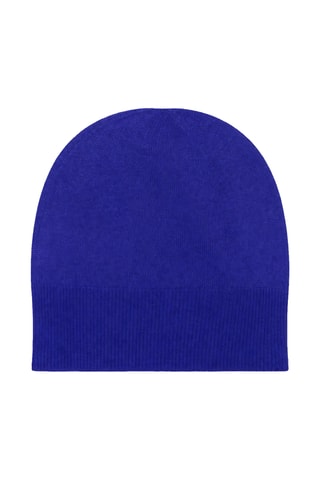 Gorro Faith 100 % cachemir, 2 hilos - Azul