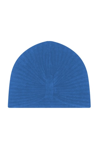 Gorro Sile 100 % cachemir, 6 hilos - Azul