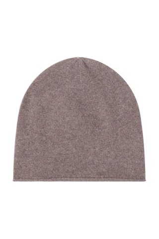 Gorro June 100 % cachemir, 4 hilos - 268 gr - Marrón claro