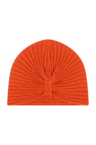 Gorro Sile 100 % cachemir, 6 hilos - Naranja