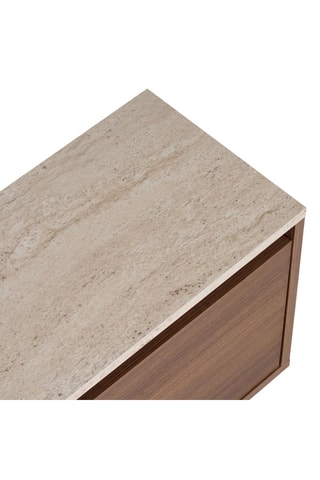 Meuble TV 3 abattants Sentinel - 160 x 42 x 29,5 cm