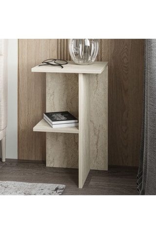 Table de chevet Leray - 36 x 60 x 36 cm
