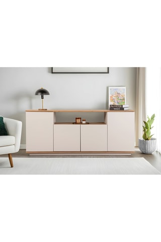 Buffet 4 portes Arista -  180 x 75 x 44,5 cm