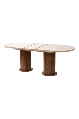 Table à manger extensible Gusto - 180/216 x 90 x 79 cm