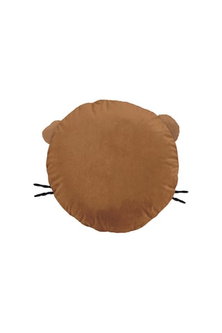 Cuscino sfoderabile in cotone Diego - Marrone - 30 x 30 cm