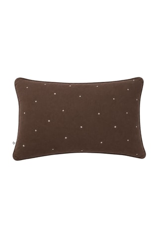 Cuscino Gaia Stella - Marrone scuro