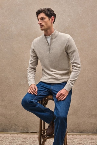 Pull en laine - Beige