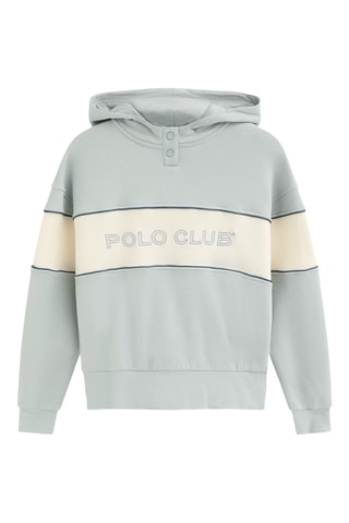Sweat polaire à capuche - Gris