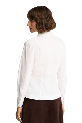 Chemisier slim - Blanc