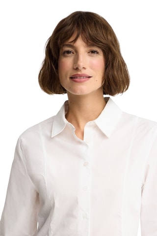 Chemisier slim - Blanc