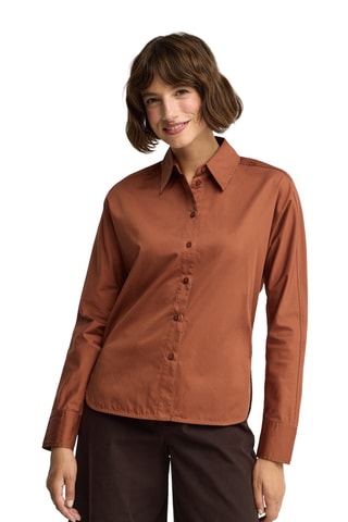Chemisier regular - Marron