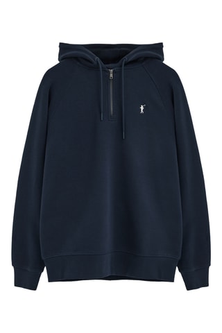 Sweat à capuche - Bleu marine