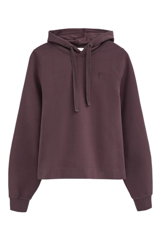 Sweat à capuche - Marron foncé