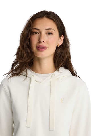 Sweat à capuche - Écru