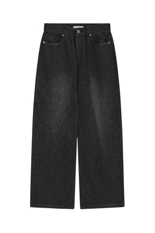 Jean wide legs - Gris foncé