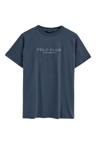 T-shirt regular - Bleu