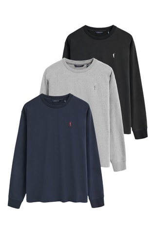 3 t-shirts regular - Multicolore