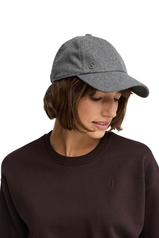 Casquette en laine - Gris foncé