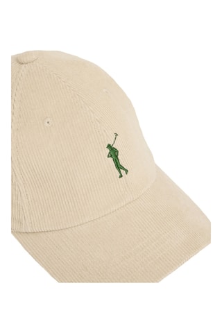 Casquette en velours - Beige