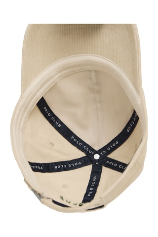 Casquette en velours - Beige