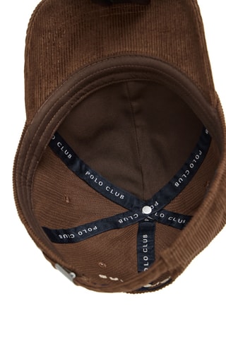Casquette en velours - Marron