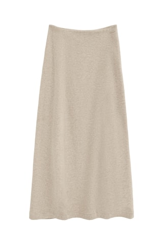 Jupe midi - Beige