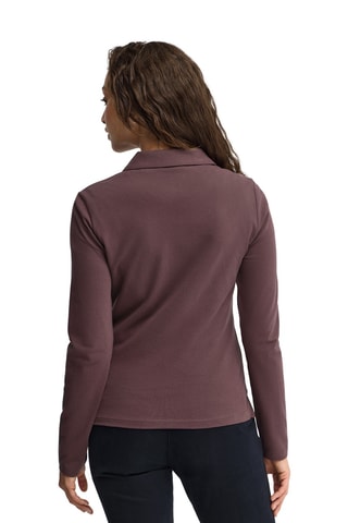 Polo slim - Marron foncé