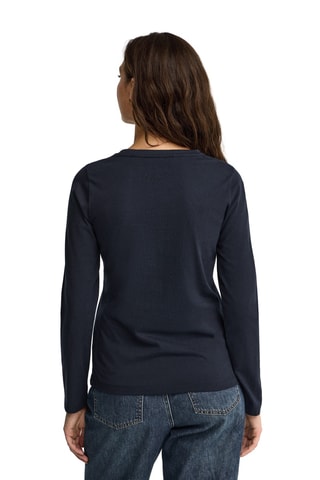 T-shirt slim - Bleu marine