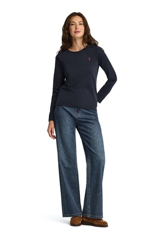 T-shirt slim - Bleu marine